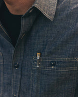 The Foundry Shirt | Rinsed Indigo Chambray | Taylor Stitch