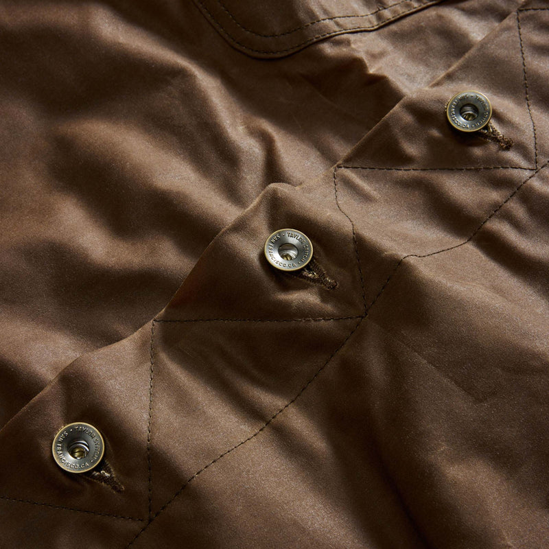 The Long Haul Jacket | Dark Khaki Waxed Jacket | Taylor Stitch