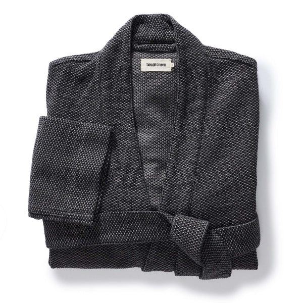 The Après Robe | Charcoal Sashiko | Taylor Stitch