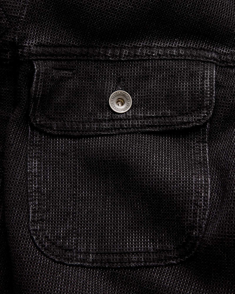 The Long Haul Jacket | Black Indigo Waffle | Taylor Stitch