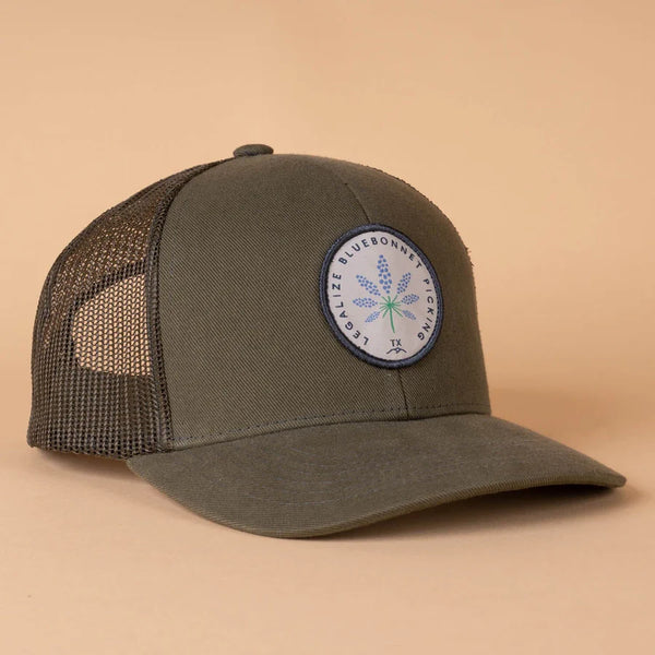 Legalize Bluebonnet Trucker | Fern | Texas Hill Country Provisions