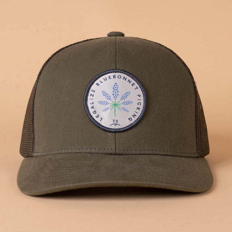 Legalize Bluebonnet Trucker | Fern | Texas Hill Country Provisions