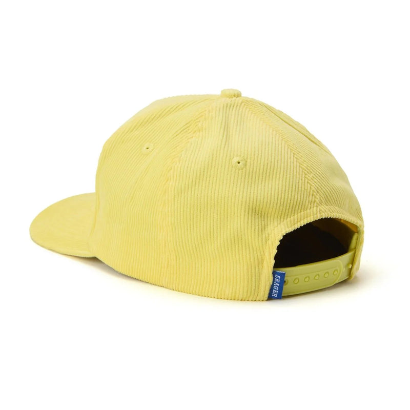 Ramblin' Woman Courduroy Snapback | Yellow | Seager Co.