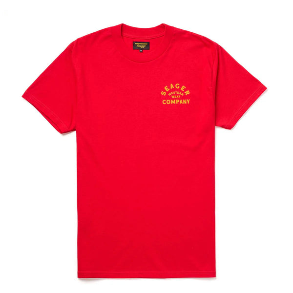 Austin Tee | Red | Seager Co.