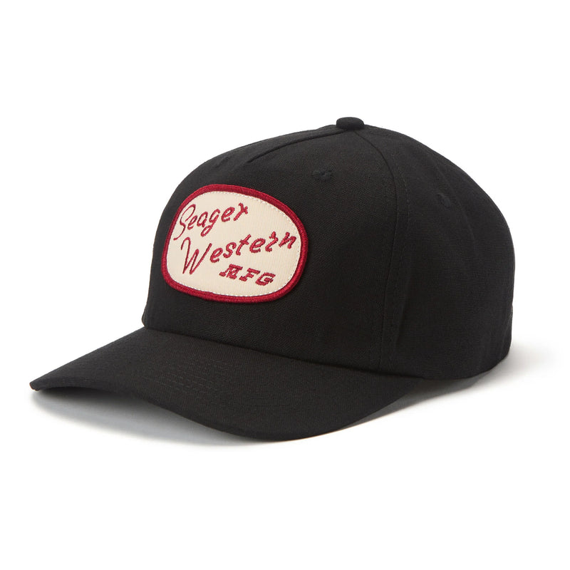 Garland Snapback |  Black | Seager Co.