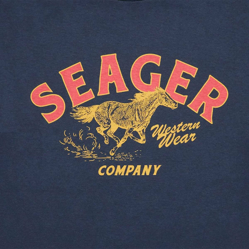 Heritage Tee | Navy | Seager Co.