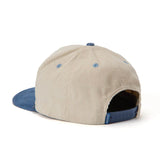Los Rios Corduroy Snapback | Cream & Blue | Seager Co.