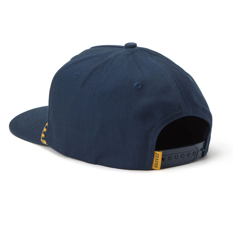 Los Rios Corduroy Snapback | Navy | Seager Co.