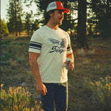 Riggins Crew Tee | White | Seager Co.