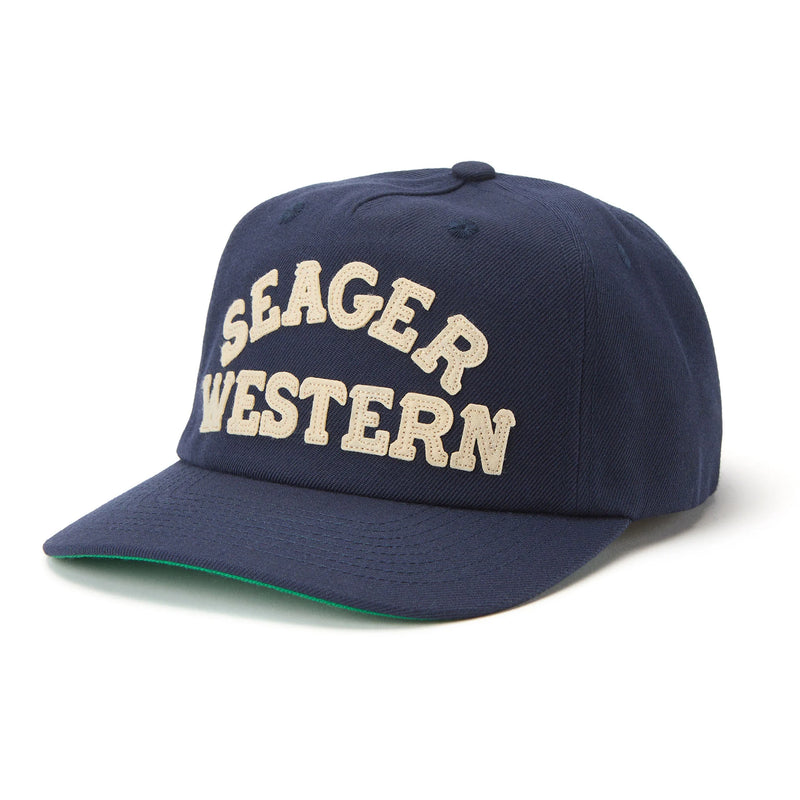 Seager Western Snapback | Navy | Seager Co.