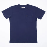 9 oz Pocket Tee | Navy | Freenote Cloth