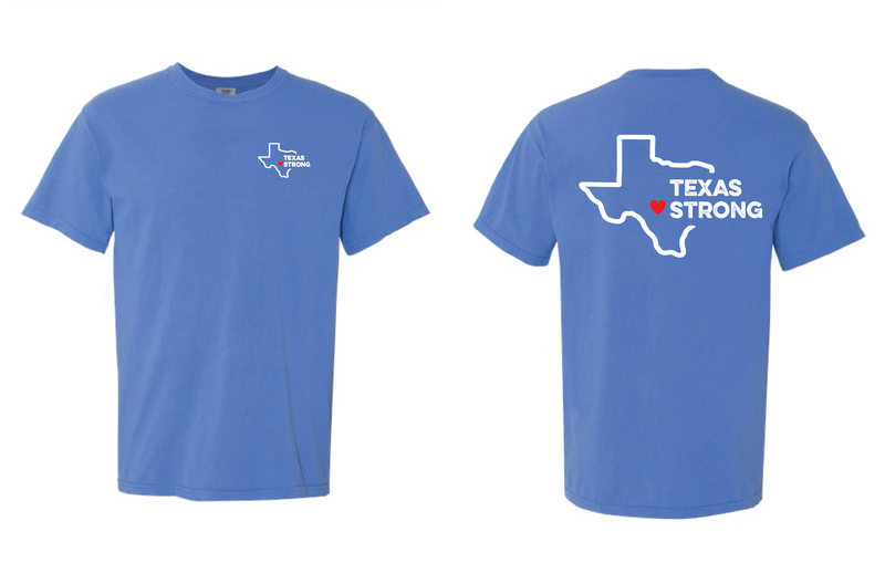 Texas Strong Tee | Sky Blue | Manready Mercantile