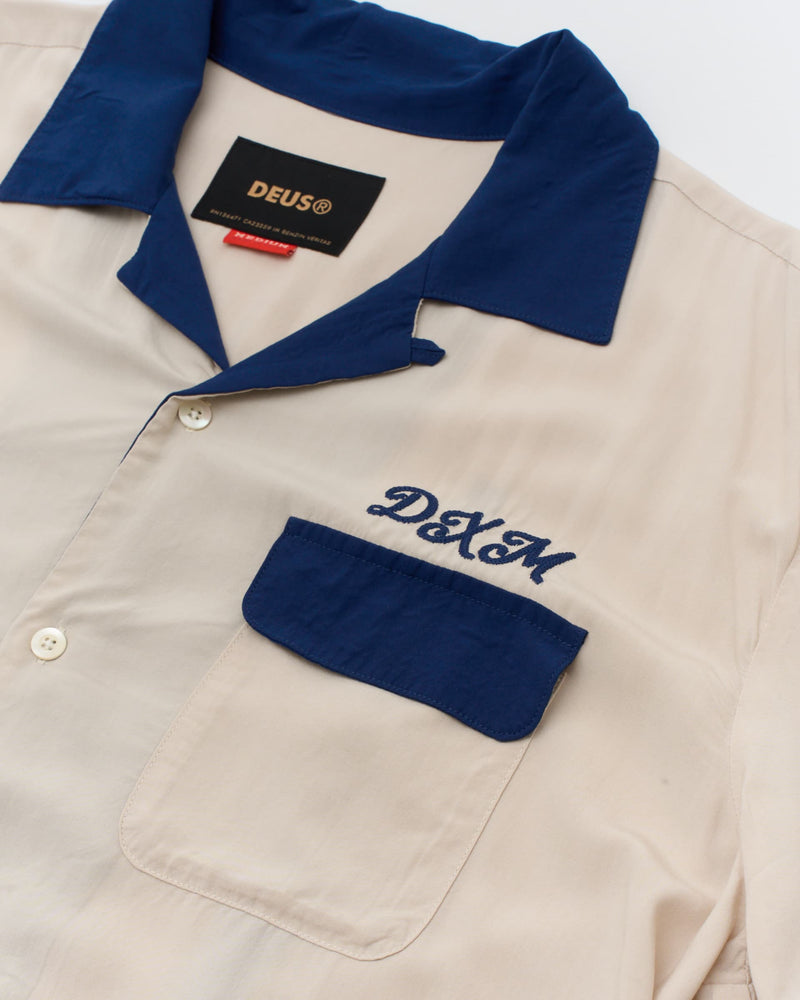 Diablo Bowling Shirt | Dirty White | Deus Ex Machina