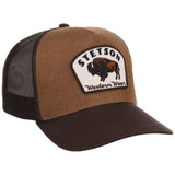 Bison Patch Trucker | Brown | Stetson