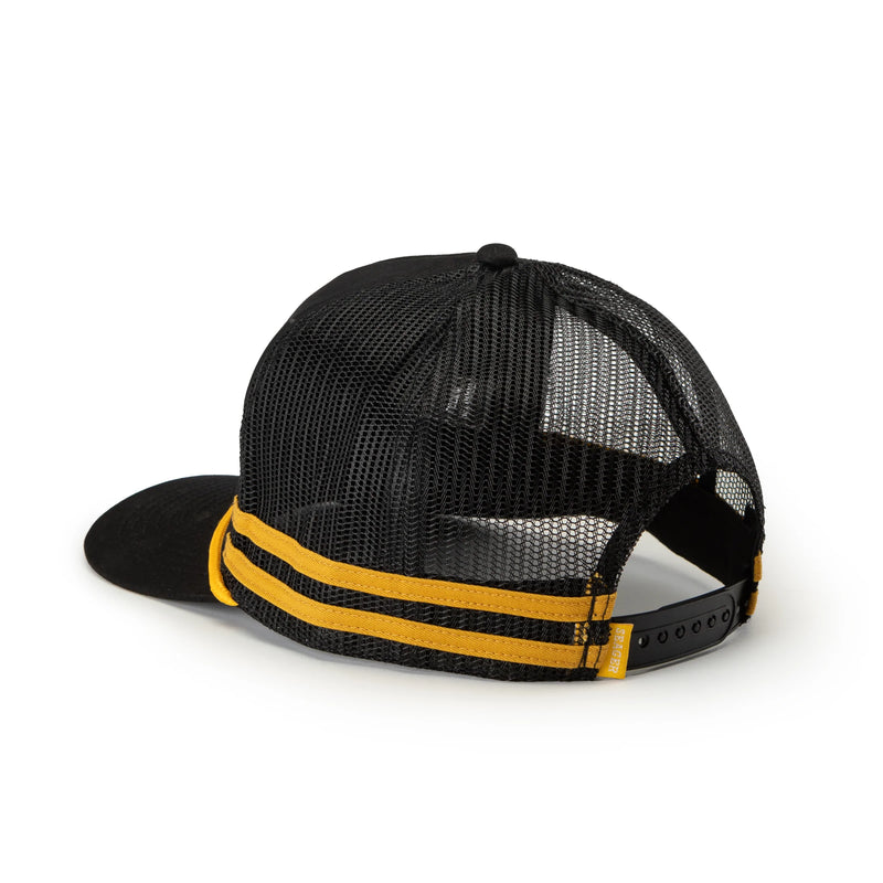 SEAGER X WAYLON JENNINGS FLYING W Snapback | Black + Yellow | Seager Co.