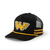 SEAGER X WAYLON JENNINGS FLYING W Snapback | Black + Yellow | Seager Co.