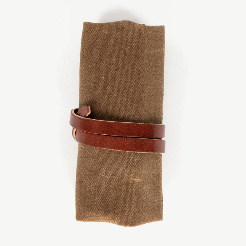 Waxed Canvas Utility Roll | Bradley Mountain