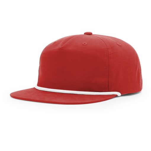 256 Richardson Hat | Heights Feed & Seed | White and Red | Manready Mercantile