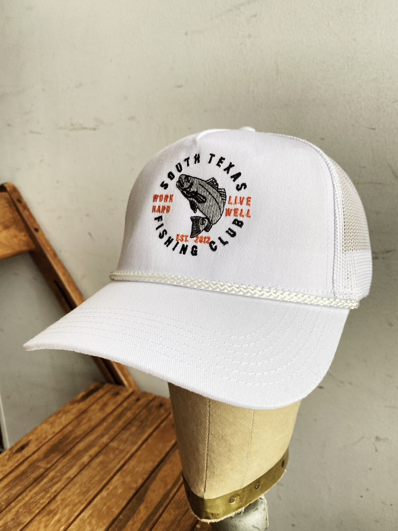 Embroidered Trucker Hat  | South TX Fishing Club | Manready Mercantile