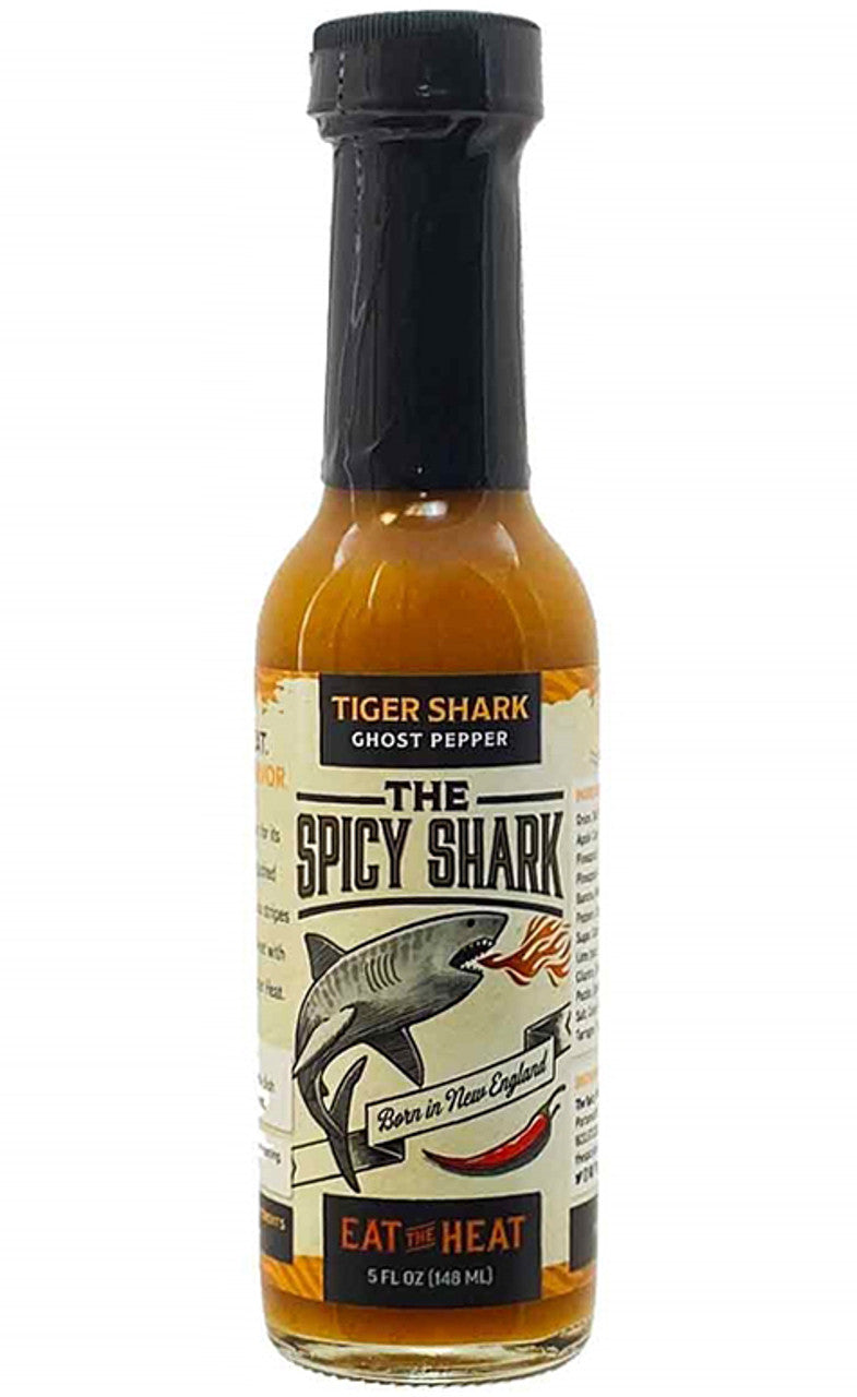 Tiger Shark Hot Sauce | Ghost Pepper | Spicy Shark