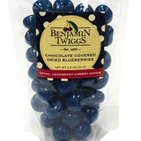 Chocolate Covered Dried Blueberries | Benjamin Twiggs