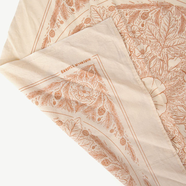 Land Bandana | Natural | Bradley Mountain