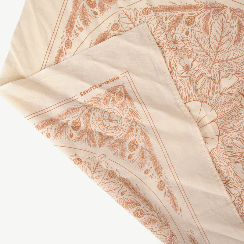 Land Bandana | Natural | Bradley Mountain