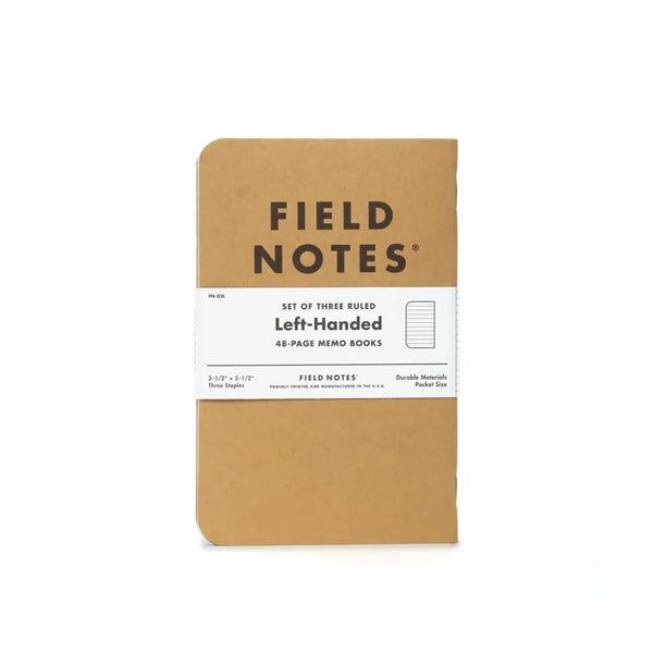 Left-Handed | 3 Pack | Field Notes