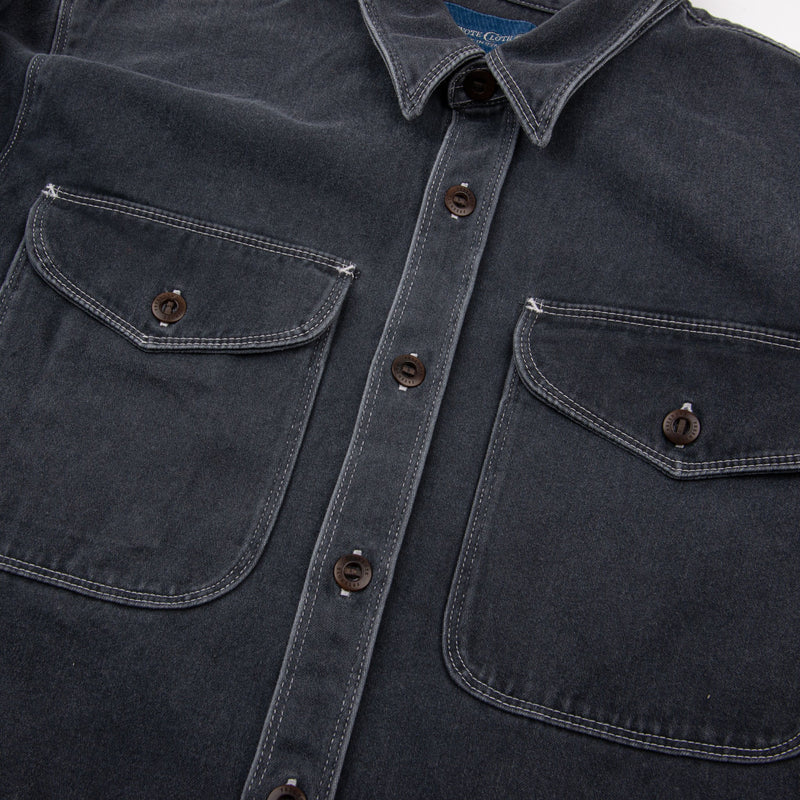 Utility Shirt | Charcoal | Freenote Cloth