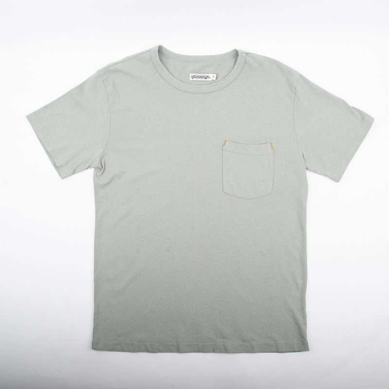 9 oz Pocket Tee | Sage | Freenote Cloth