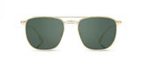 Ashland Metal Sunglasses | Gold Walnut | G15 Polarized | Shwood