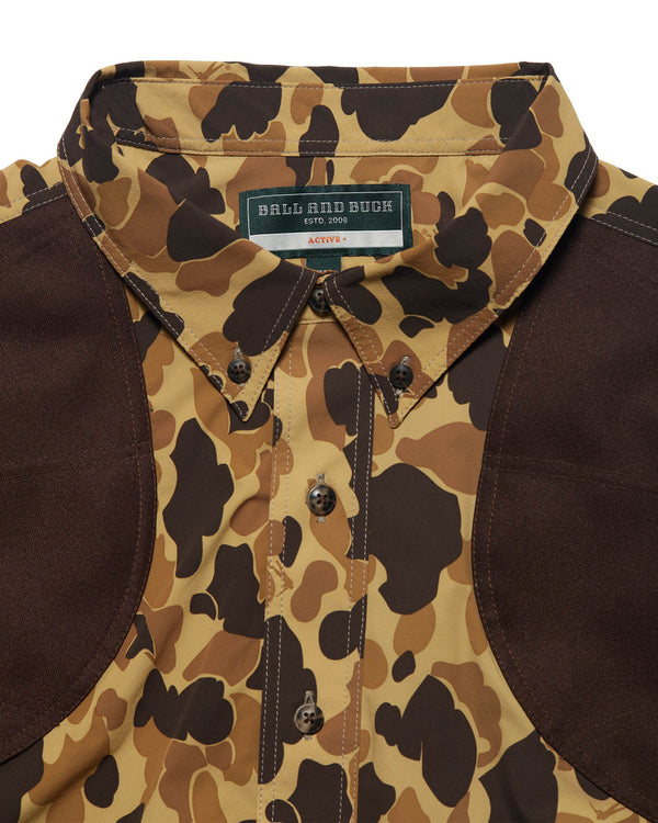 Active+ Field Shirt | Original Camo | Ball and Buck