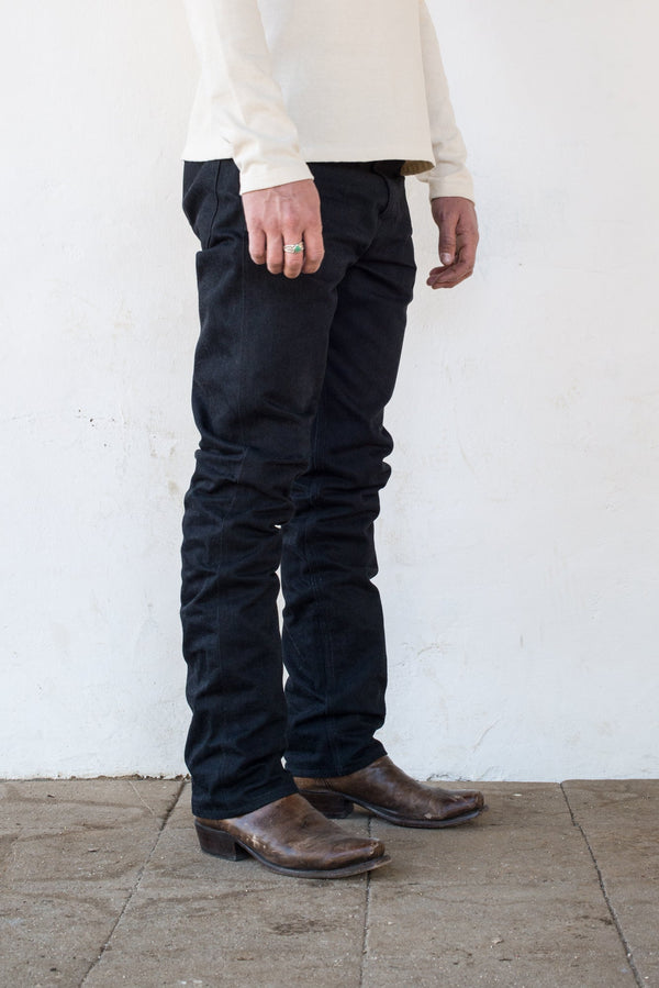 Wilkes Western Cut | Black Grey | Freenote Cloth