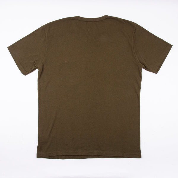 9 oz Pocket Tee | Olive | Freenote Cloth