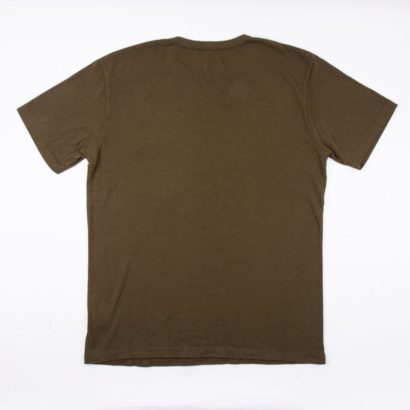 9 oz Pocket Tee | Olive | Freenote Cloth