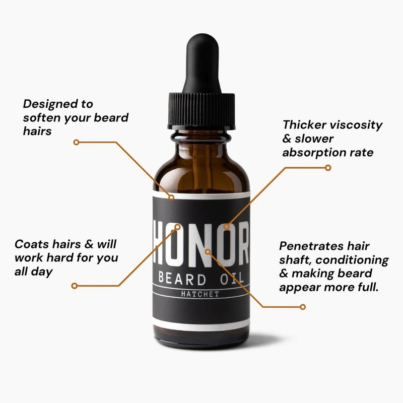 HW Beard Oil | Hatchet | Honor Initiative