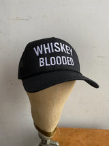 Embroidered Trucker Hat  | Whiskey Blooded | Manready Mercantile