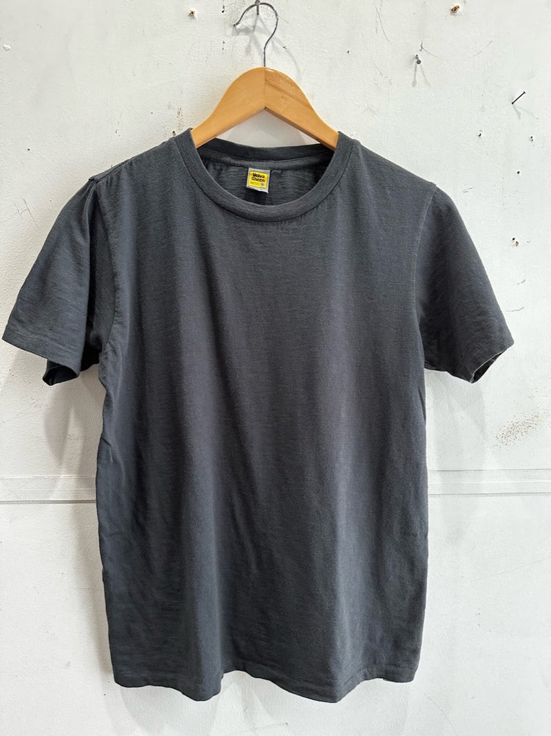 Rolled Tee | Black | Velva Sheen