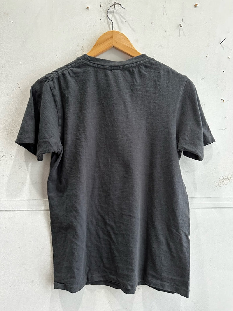 Rolled Tee | Black | Velva Sheen