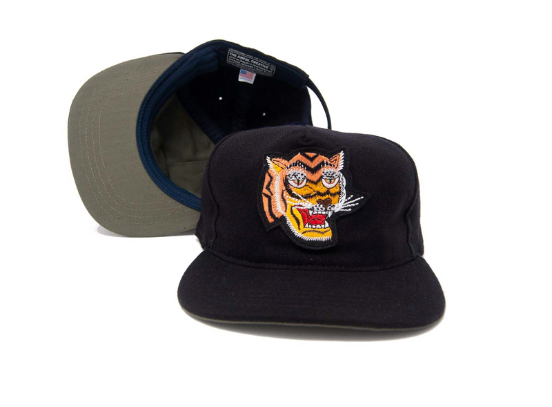 Tiger II Strapback | Black | The Ampal Creative