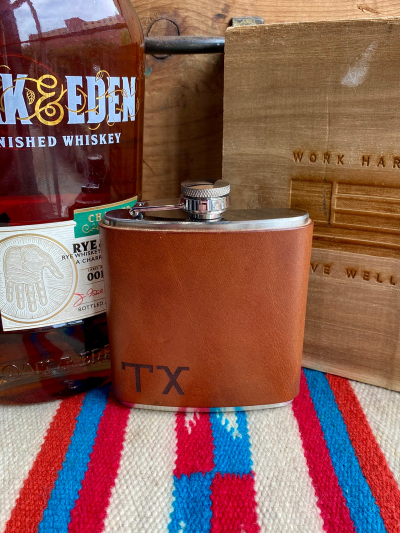 Flask | TX Logo | Tactile Craftworks