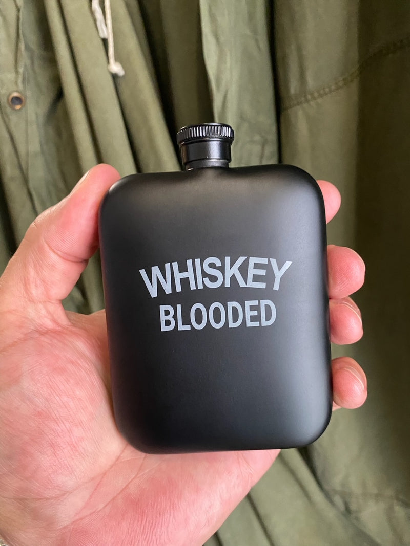 Whiskey Blooded Flask | Manready Mercantile