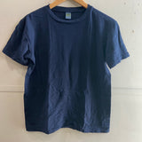 Rolled Tee | Navy | Velva Sheen