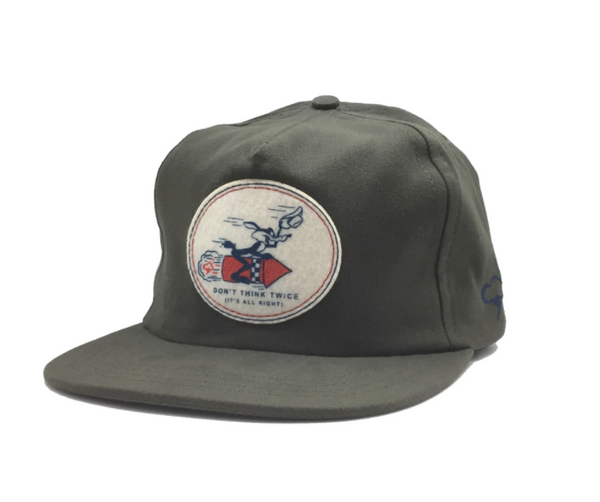 Don't Think Twice Strapback | Olive | The Ampal Creative