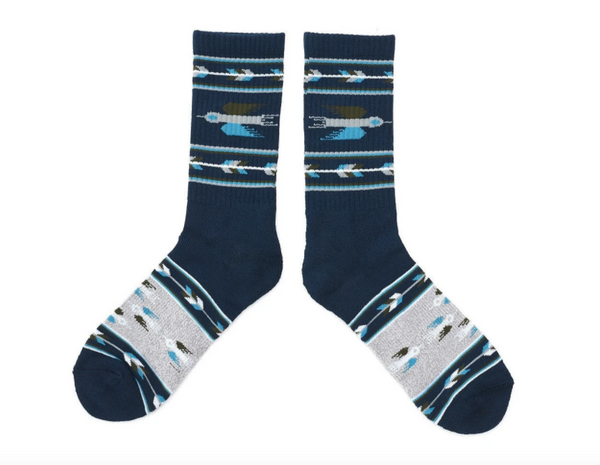 Thunderbird Socks | Navy | The Ampal Creative
