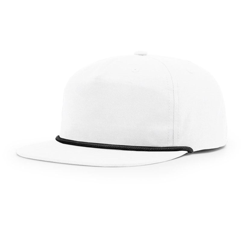 256 Richardson Hat | White and Black Logo | Manready Mercantile