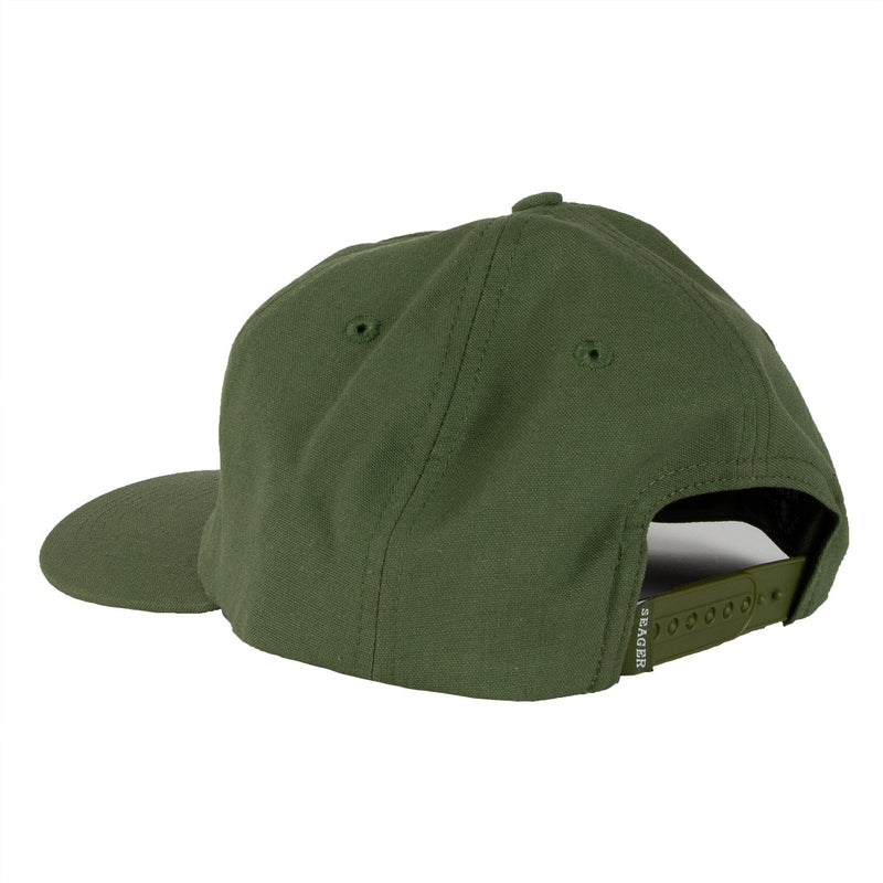 Uncle Bill Hemp Snapback | Green | Seager Co.