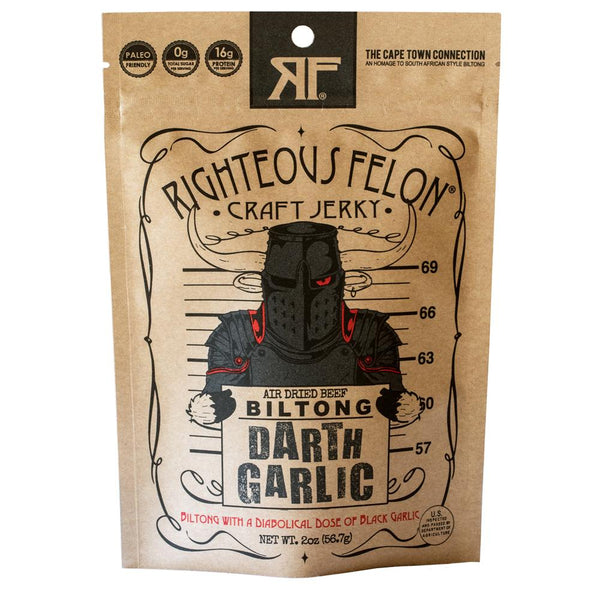 Darth Garlic Bitlong | Righteous Felon Craft Jerky