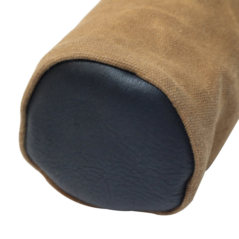 Wine Tote | Tan Waxed Canvas | Hardmill