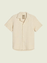 Cuba Waffle Shirt | Ecru | OAS Company